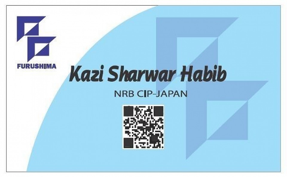 Kazi Sharwar Habib (NRB CIP) - Visiting Card